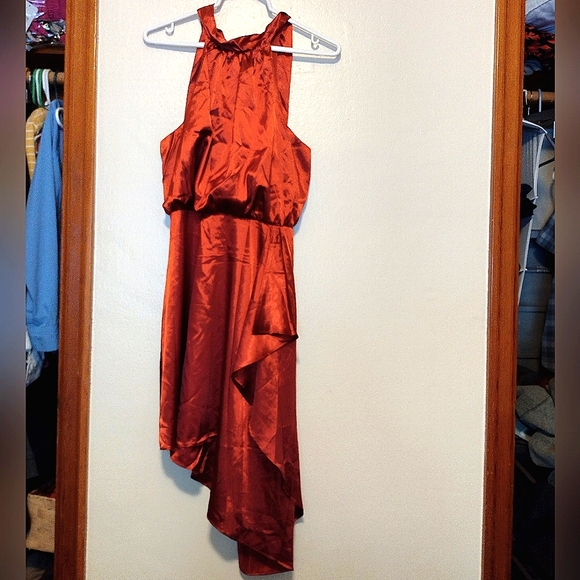 Two Sisters Dresses & Skirts - TwoSisters Halter Dress in Rust